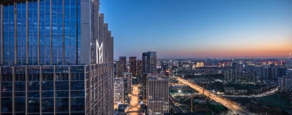 大都会滨江丨北京万科限量发布，滨江之夜星河启幕