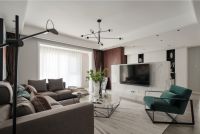 半高背景墙设计，好看又实用