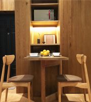 85平两室一厅装修原木风 清新有氧好舒适！