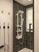 4平方的浴室很小？不懂设计？懂得这些通通不是问题