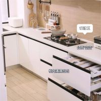 上海主妇太太晒出自家U形厨房 分类收纳超整齐