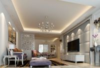 130平简欧风格三居室 满足奢华与舒适温暖的家