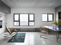 110平极简风一镜到底 全屋水泥品味超高！