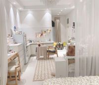 28㎡的小蜗居 打造成开放式一室一厅