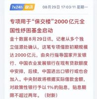 保交楼，这次稳了？初期2000亿给楼市吃下“定心丸”