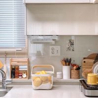 厨房台面的收纳 抬升10cm置物更方便更有序