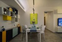 62㎡的单身公寓 不吊顶也没有电视墙