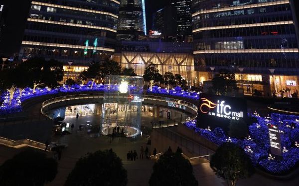 上海ifc商场 乐享璀璨圣诞王国