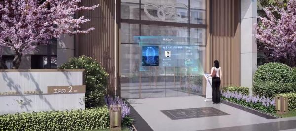 保定石榴春江锦上“智能人脸识别系统” 无接触归家更安心