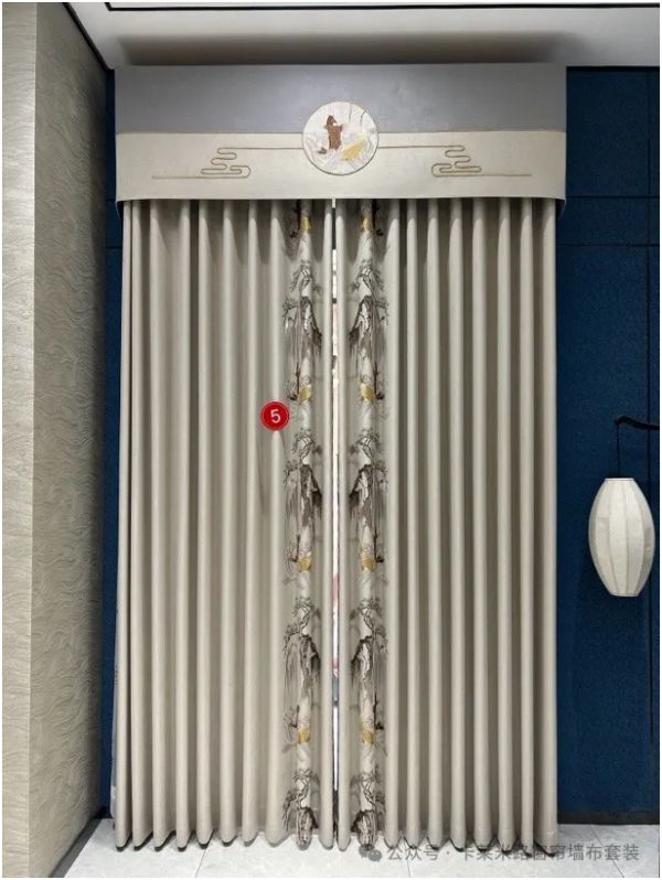 卡莱米路窗帘墙布套装｜匠心传承，重塑经典