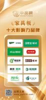 2024中品榜“家具板十大品牌”，鼎立达环保板材榜上有名！
