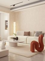 全网最in家居风格！距离奶油风你还差一块天洋墙布！