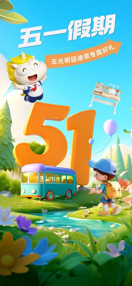 五一大促,选光明园迪做快乐妈妈