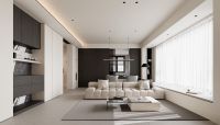 成都装修设计｜160m²现代极简风，简之美不是谁都懂