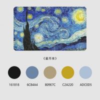 跟着梵高/莫奈学配色，天洋墙布【五一】居家入画游