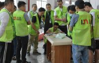 清新区副区长吴惠红一行到浪美新材料调研，推动贴膜技能职业化