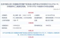 北京规自委新推两宗地块,昌平与顺义双星闪耀!!