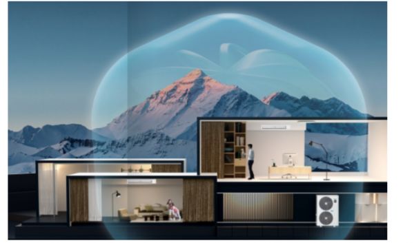 中央空调怕越吹越脏?会自己洗澡的中央空调更安心