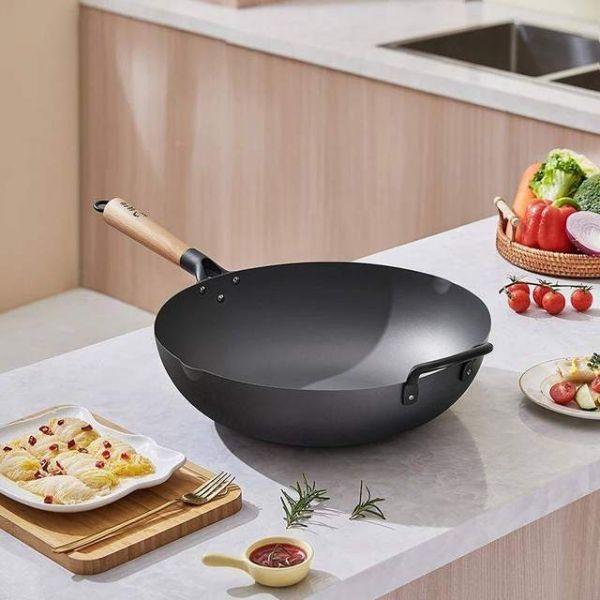 把不粘锅换回铁锅,真舒服