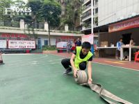 沙口社区工联会消防技能大比拼｜福克斯（创菱）电梯勇夺第一名！