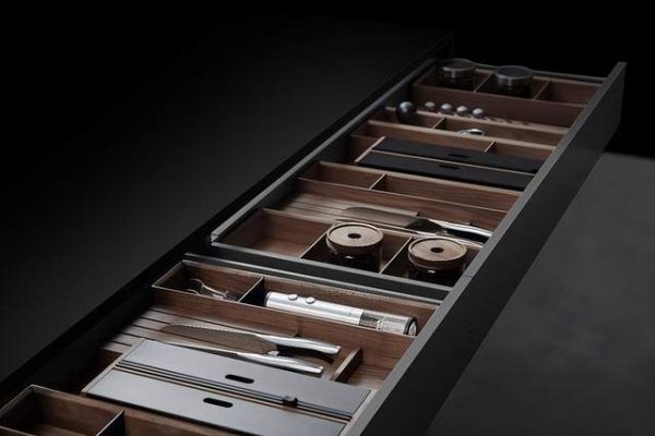 悍高井然系列抽屉分隔系统:模块化收纳革新,塑造多功能格调厨房