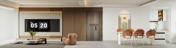 泰安桃李春风125平层户型，现代简约风