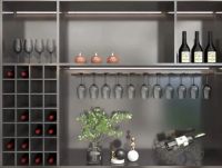 好物驾到丨领尚湖光系列餐边柜，优雅线条勾勒品质生活