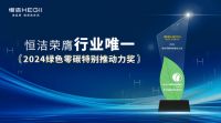 荣膺双奖，恒洁载誉2024国际绿色零碳节