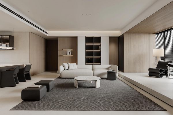 成都装修设计｜180m²意式，年轻人的生活态度