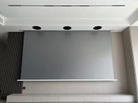 曼妙观影，青岛艾斯卡SOOFT隐藏天花拉线晶钻幕