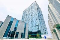 北京通州运河商务区迎来新地标 最快年底投入使用