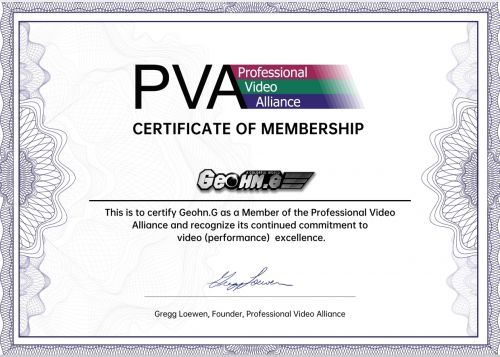 收获PVA认证,Geohn.G桥耐线缆实力登场