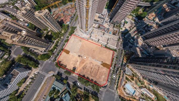 竞价44轮力挫三大房企，天健14亿拿深圳前海宅地，周边新盘备案价超7万/平