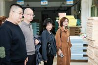 中国家博会装企代表团莅临舒是智能家居，共鉴“AI睡眠”新高度