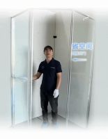 新品上市|恒洁LLG306内飞门淋浴房，告别空间局限，让淋浴更自由