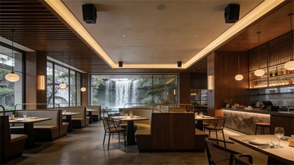 会“说话”的空间更赚钱:威力声用吸顶音响,重塑餐饮的感官契约