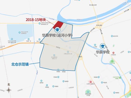 天津华辰学校签约北仓示范镇2018-15地块,片区教育重磅升级-中国网地产